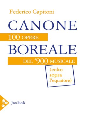 cover image of Canone boreale